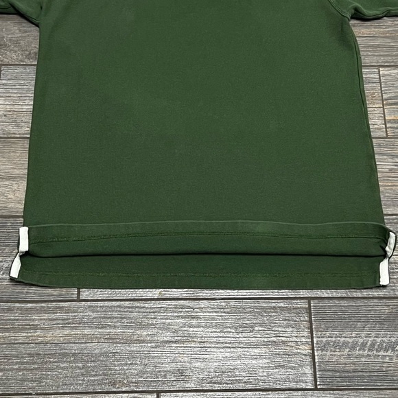 Carhartt Men Polo Shirt Men’s Medium Green Collared Spellout Logo Embroidered M - Picture 7 of 12